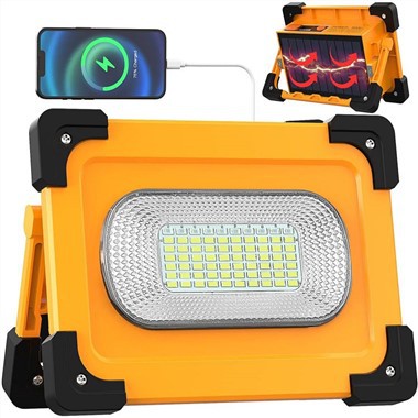50 W LED nabíjacie svetlomet