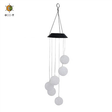 Vonkajšie závesné solárne guľové svetlá